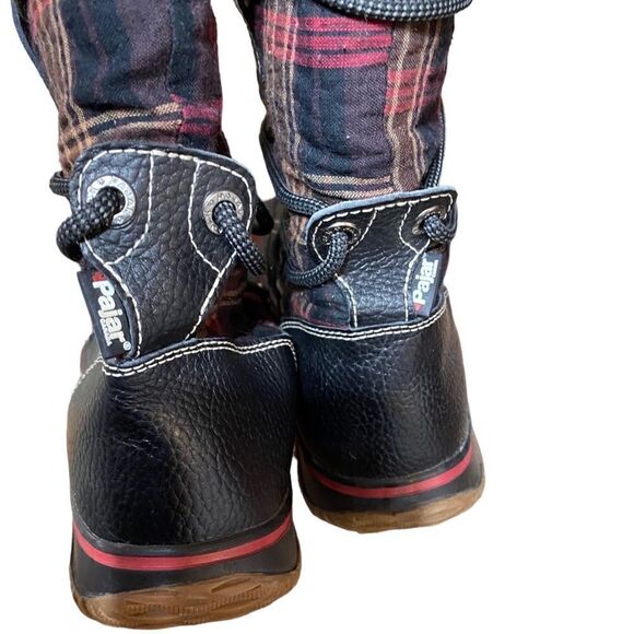 Pajar Plaid Winter Boots with Sherpa lining Sz 9-9.5 - Picture 6 of 10